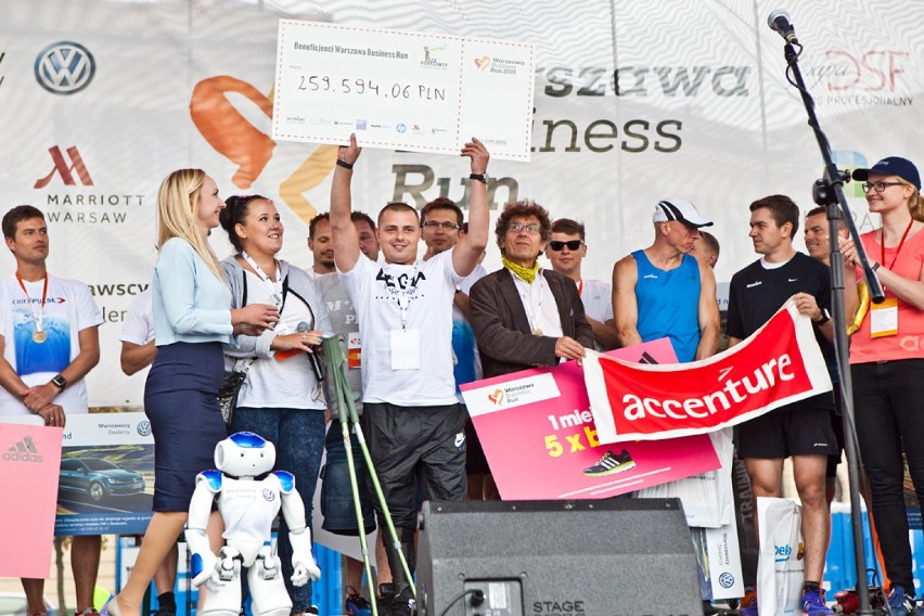 Warszawa Business Run 2016. Charytatywna sztafeta ulicami...