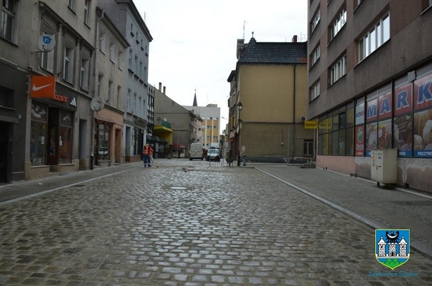 Ząbkowice Śląskie: Ulica Kościuszki po remoncie zyskała nowy blask