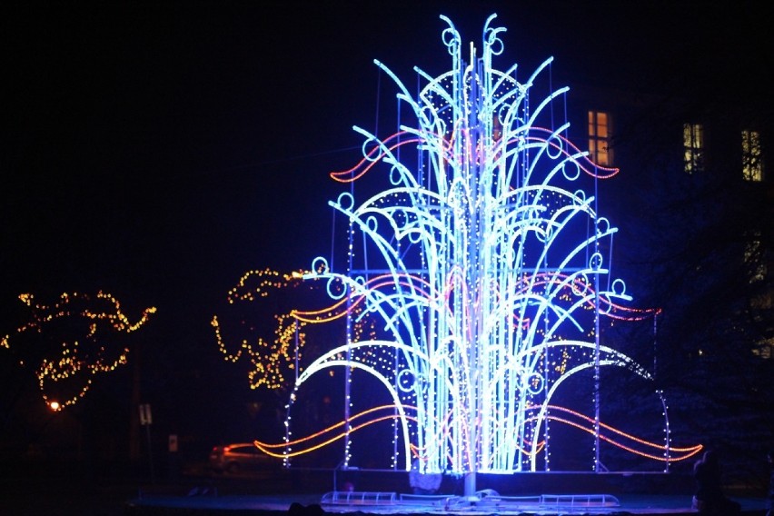 Świąteczne iluminacje w Bytomiu 2012