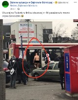 Dąbrowa Górnicza: Nagi mężczyzna w autobusie linii 84. A na dworze mróz...