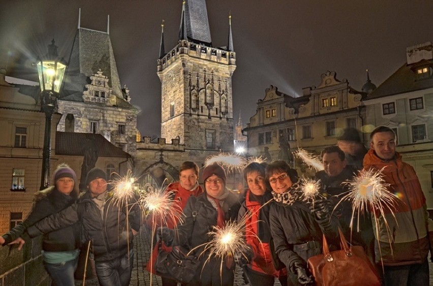 W sylwestrową noc Zwiedzak zabrał głogowian do Pragi