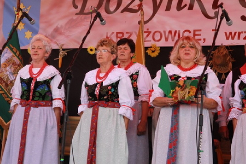 Dożynki gminy Pawłowice w Krzyżowicach