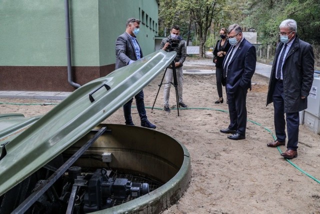 Szpital chorób płuc w Jaroszowcu ma zmodernizowaną oczyszczalnię ścieków.