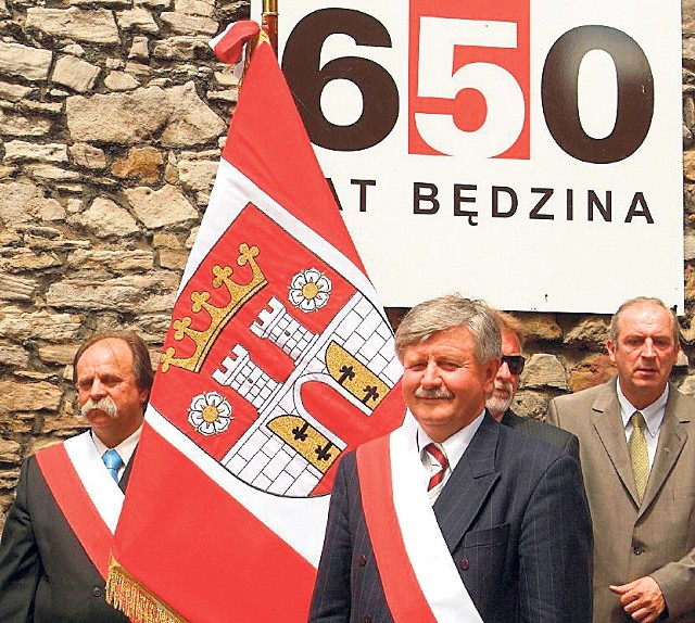 Będziński sztandar wykonano na obchody 650-lecia miasta