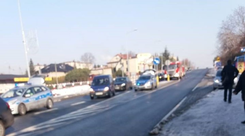 Do wypadku doszło na ul. Wodzisławskiej w Rybniku