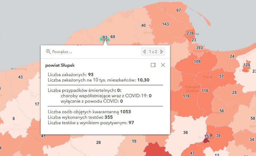 Zachodniopomorskie i pomorskie