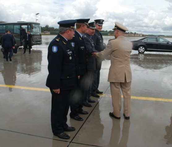 PKW Orlik 4: Naczelny dowódca NATO w Europie z wizytą u malborskich lotników