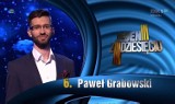 Paweł Grabowski, mieszkaniec gminy Rypin, dyrektor Biura Poselskiego Pawła Szramki wygrał 6. odcinek programu "Jeden z dziesięciu"