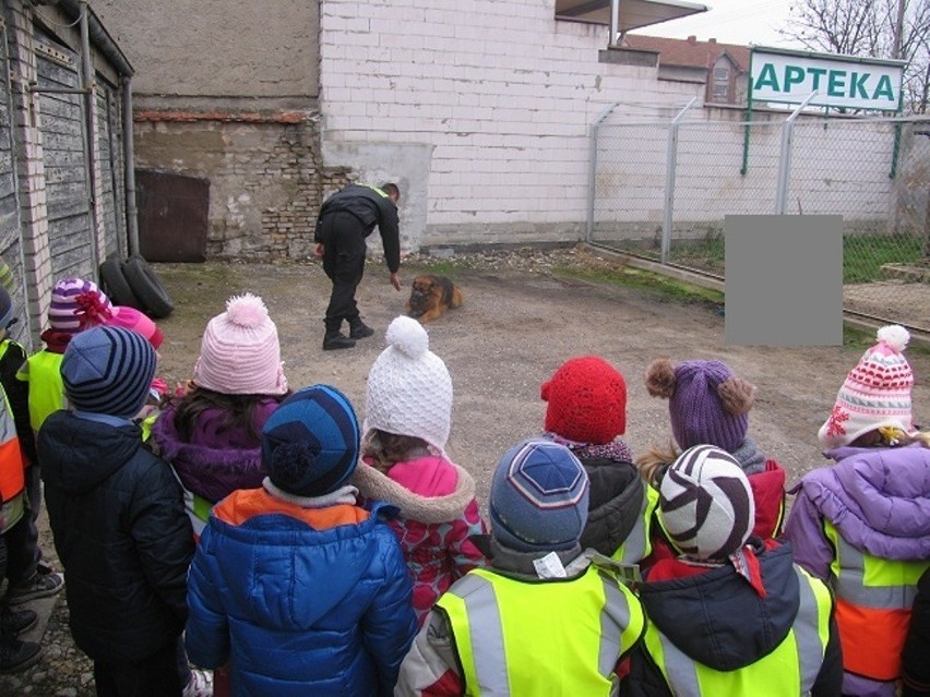 Tuchola: Przedszkolaki odwiedzają komendę policji [ZDJĘCIA]