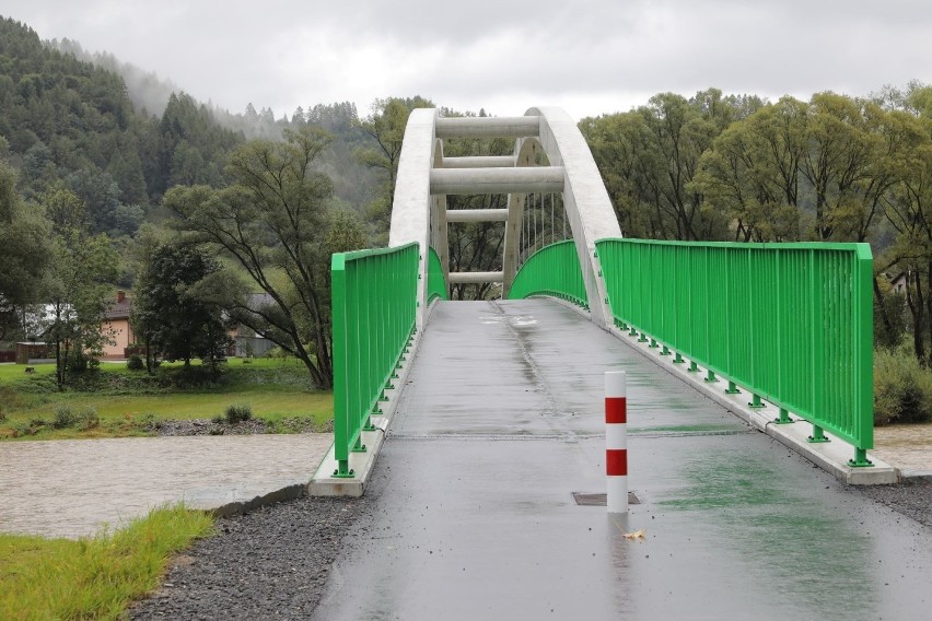 Pieniny. W Krościenku nad Dunajcem powstał nowa ścieżka dla rowerzystów