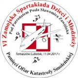VI Zamojska Spartakiada Dzieci i Młodzieży Pamięci Ofiar Katastrofy Smoleńskiej w Tomaszowie Lub.