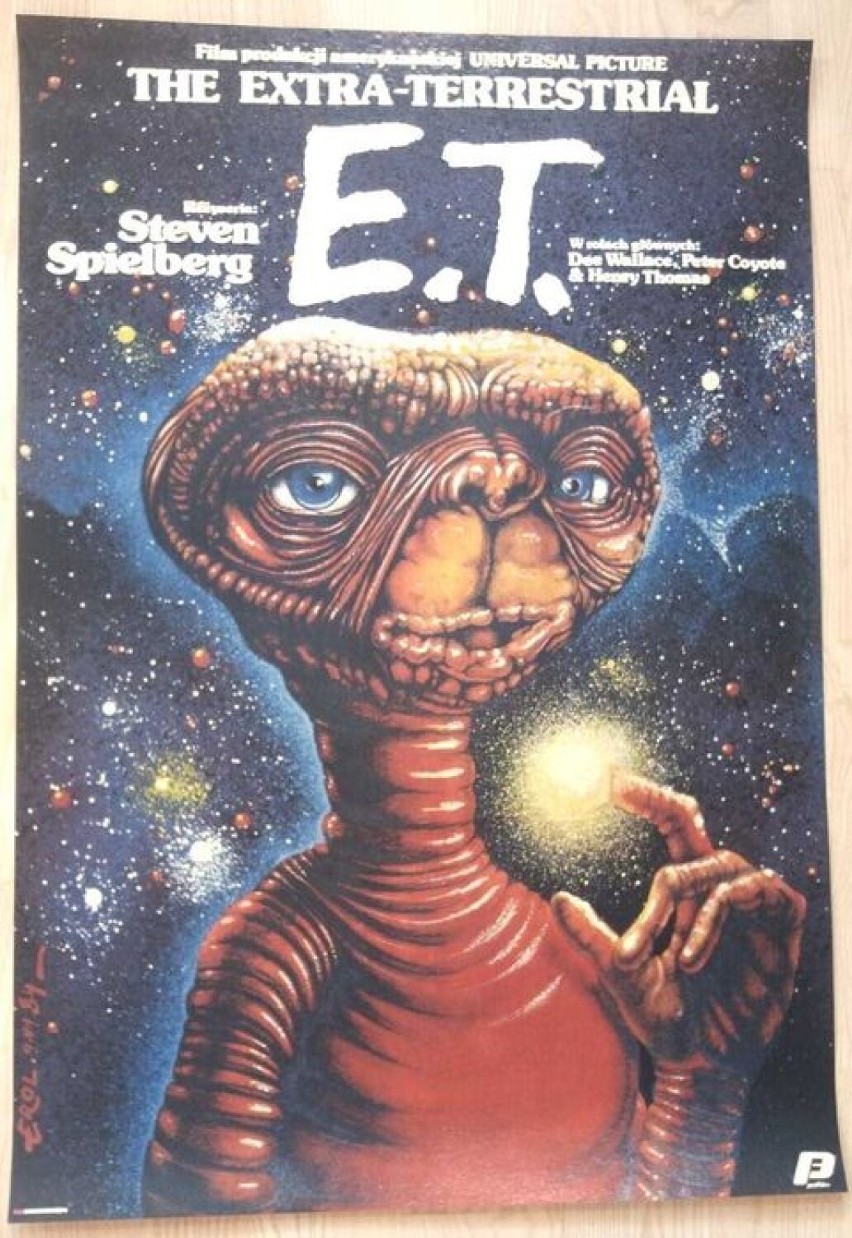 E.T., ORYGINAŁ 1984, Jakub Erol, plakat filmowy, Plakat...