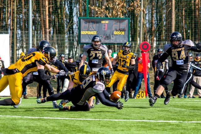 Mecz Lowlanders Białystok z Seahawks Gdynia