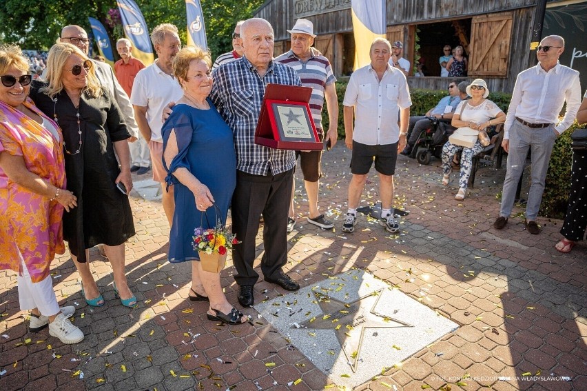 Tarnowianin Stanisław Majorek podczas uroczystości we...