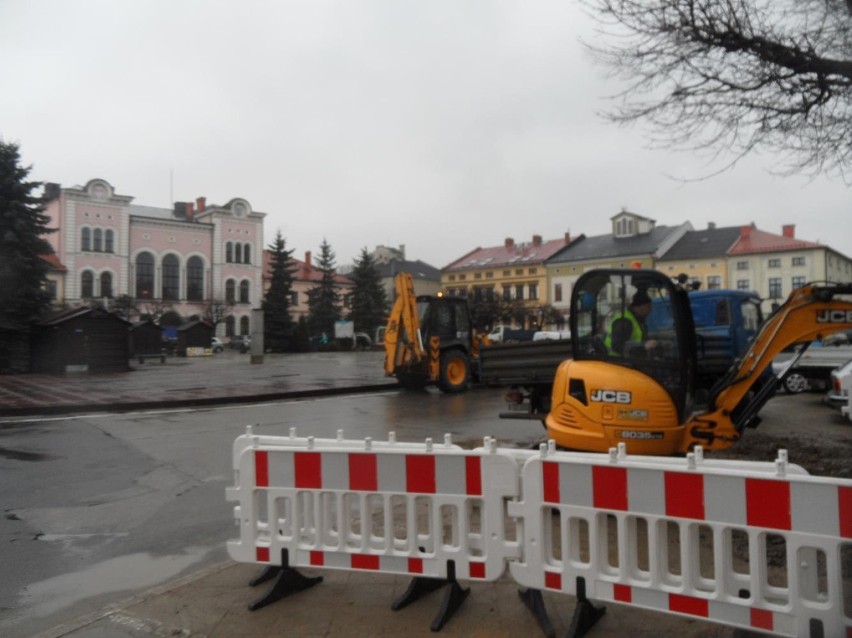 Przebudowa rynek Żywiec. Co się dzieje na budowie? [ZDJĘCIA]