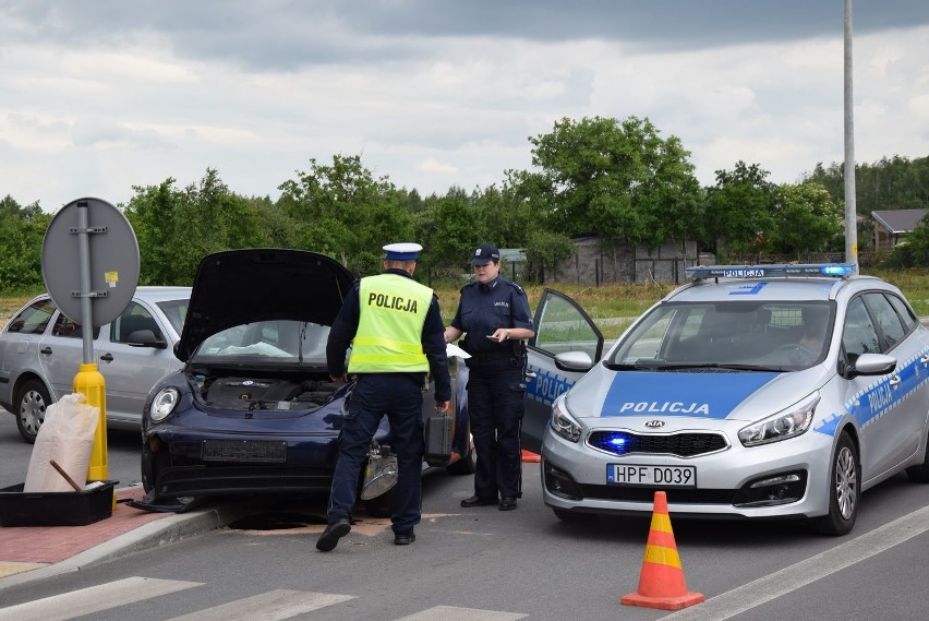 Wypadek na Widoku – na skrzyżowaniu ulic Armii Krajowej i...