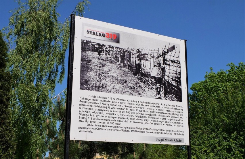 Przedstawiciele Miasta Chełm upamiętnili ofiary Stalagu 319. Zobacz zdjęcia 