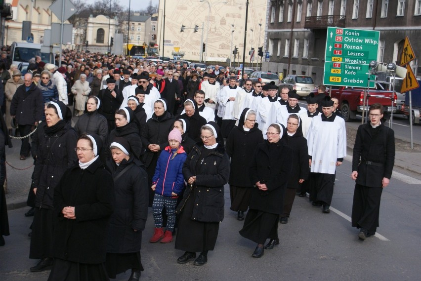 Droga krzyżowa w Kaliszu