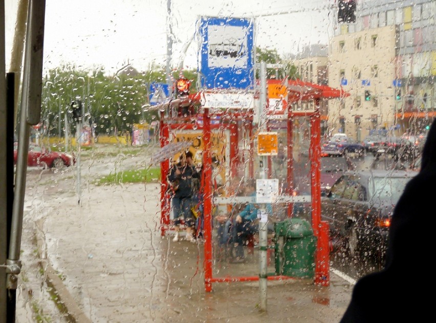 Deszczowy Szczecin