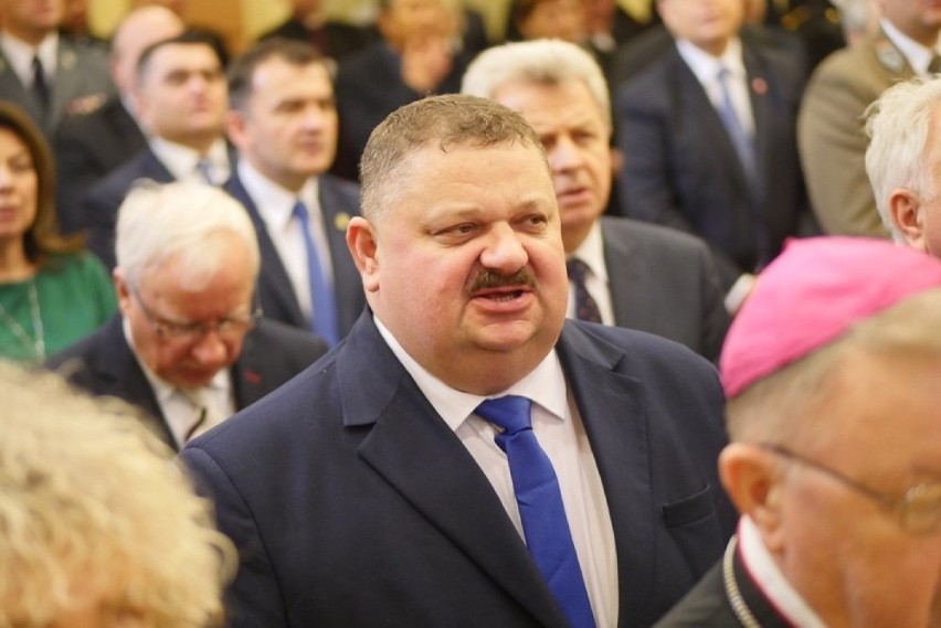 Drohiczyn: Spotkanie opłatkowe z biskupem drohiczyńskim Tadeuszem Pikusem. Zobacz, kto przyszedł [ZDJĘCIA]
