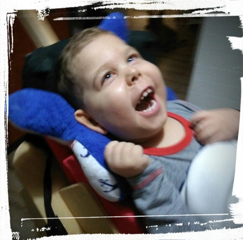 Bardzo chory 4-letni Filip Krychowski ze Stargardu potrzebuje finansowego wsparcia