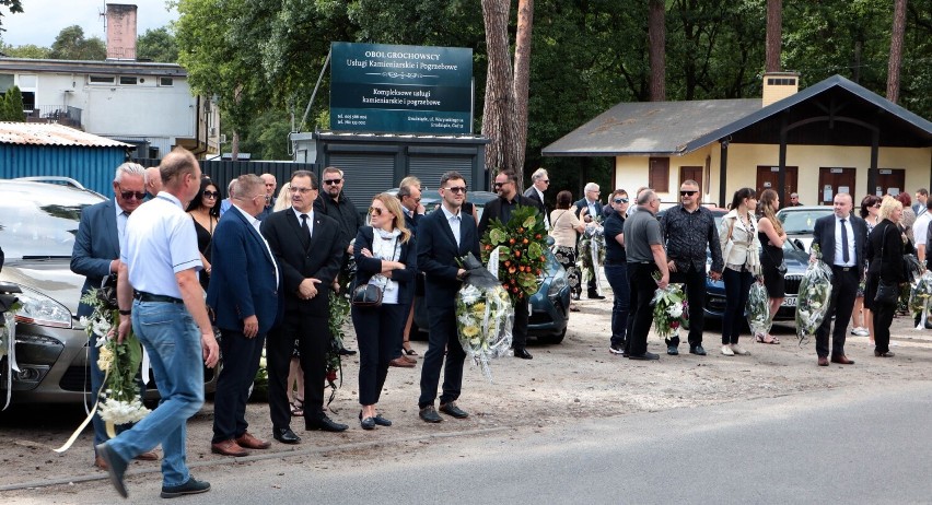 Pogrzeb dra Piotra Glamowskiego, znanego grudziądzkiego...