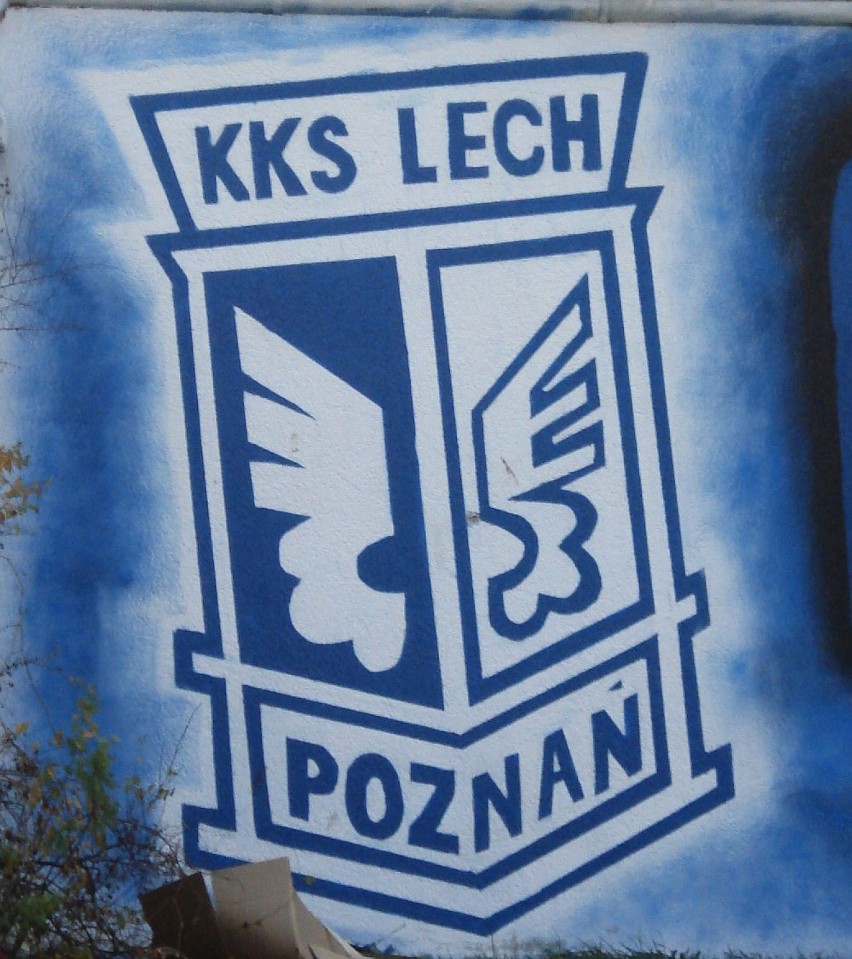 Graffiti Lech Poznań - Nowy malunek na osiedlu Bolesława Chrobrego