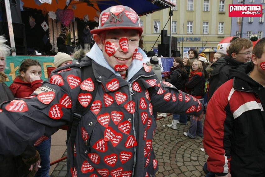 Zobacz jak grała Wielka Orkiestra Świątecznej Pomocy w Wałbrzychu. Zdjęcia z naszego archiwum