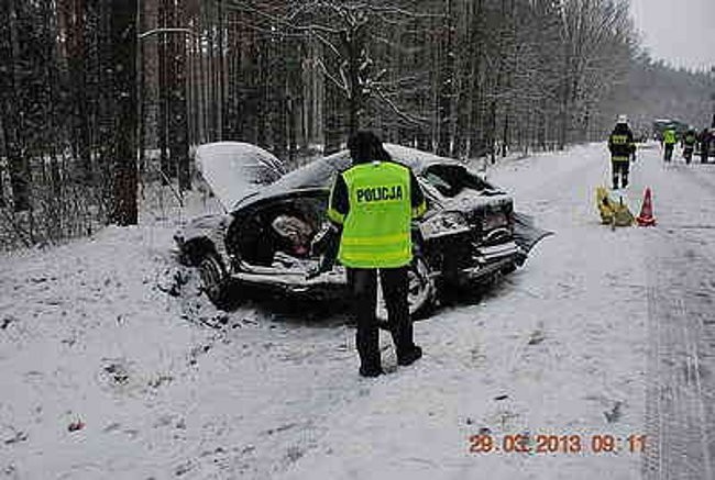 Wypadek Piasek-Sośnica. Ranna kobieta jest w szpitalu. Kierowca drugiego auta nie miał prawa jazdy