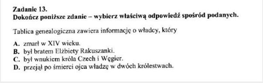 24 kwietnia część humanistyczna (język polski) egzaminu ...