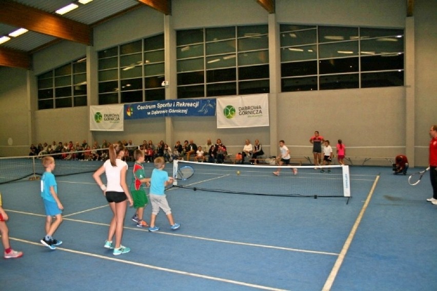 Inauguracja sekcji tenisa ziemnego CSiR MOS w Dąbrowie...