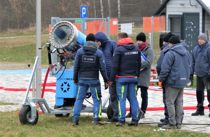 Chełm. Będą naśnieżać narciarski stok w Kumowej Dolinie. Są już nowe armatki śnieżne 