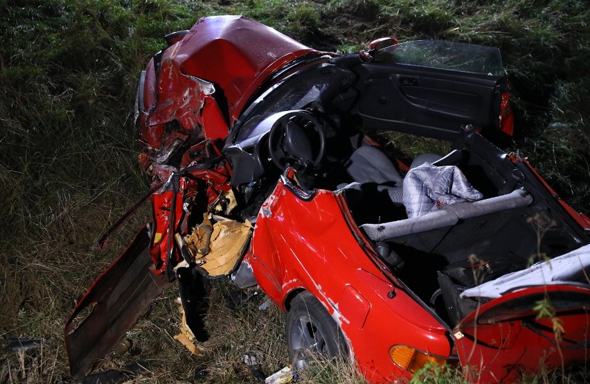 Wypadek na autostradzie A1 koło Piotrkowa