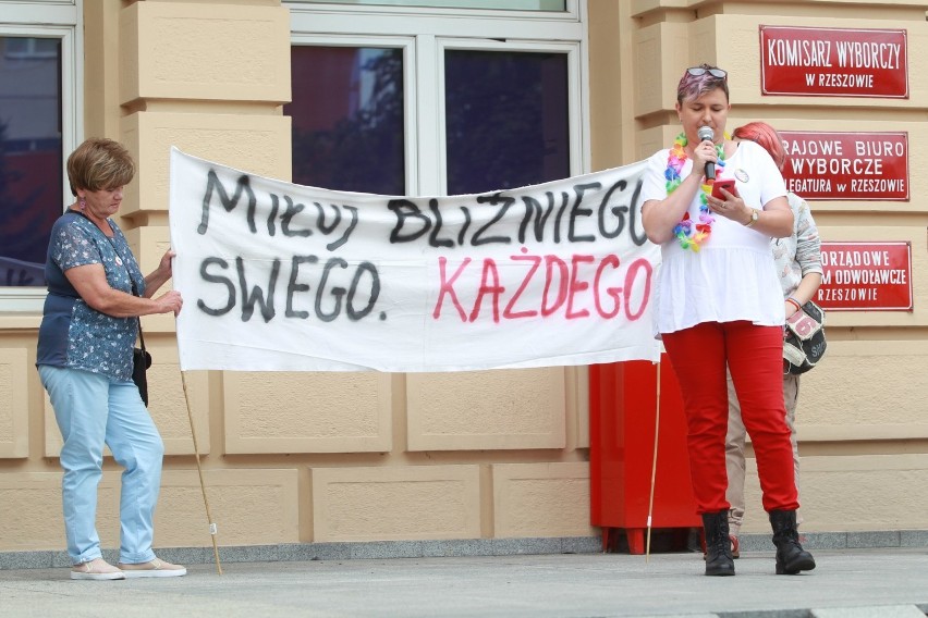 W Rzeszowie odbyła się dziś pikieta pod hasłem "Rzeszów...