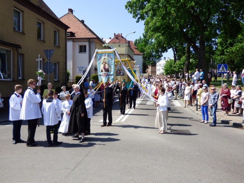 Procesja Bożego Ciała w Człuchowie