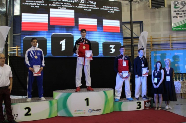 Michał Florczak na podium