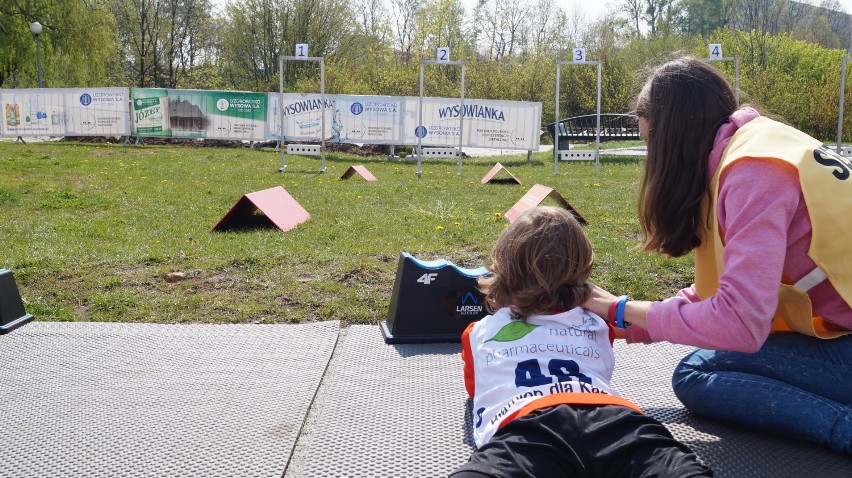 Biathlon w Żorach: bieg i strzelanie