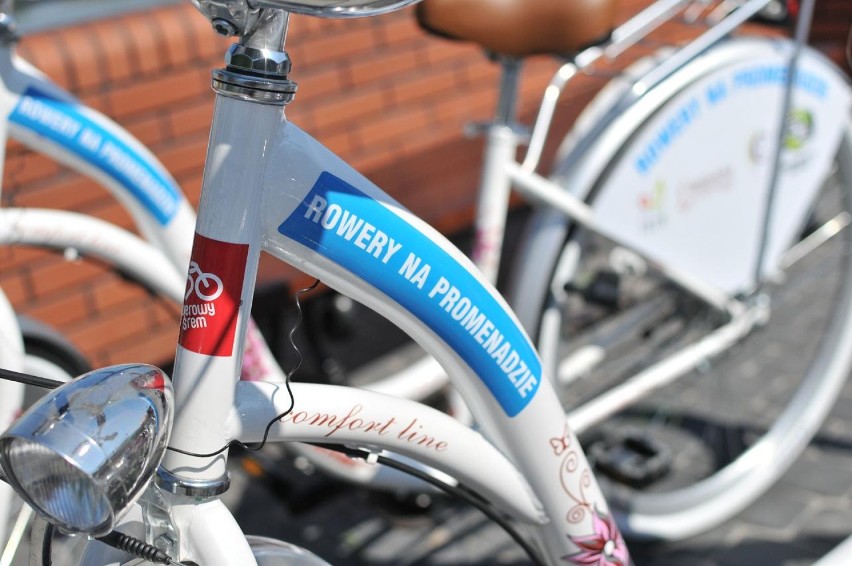 Śrem: wypożyczalnia rowerów ruszyła na promenadzie