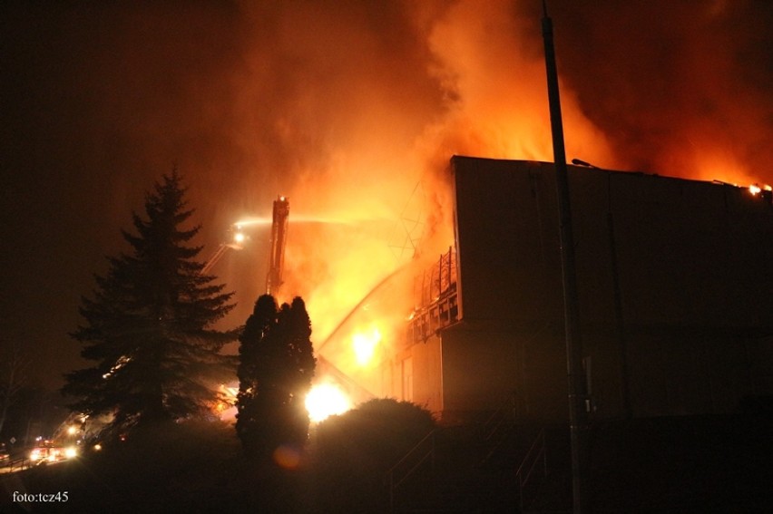 Pożar Retmana w Tczewie