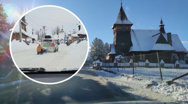 Murzasichle to jedno z popularniejszych miejscowości wypoczynkowych na Podhalu. Ruch na drodze jest duży, ale niektórzy mylą ją z parkiem rozrywki. Zobacz na kolejnych slajdach.