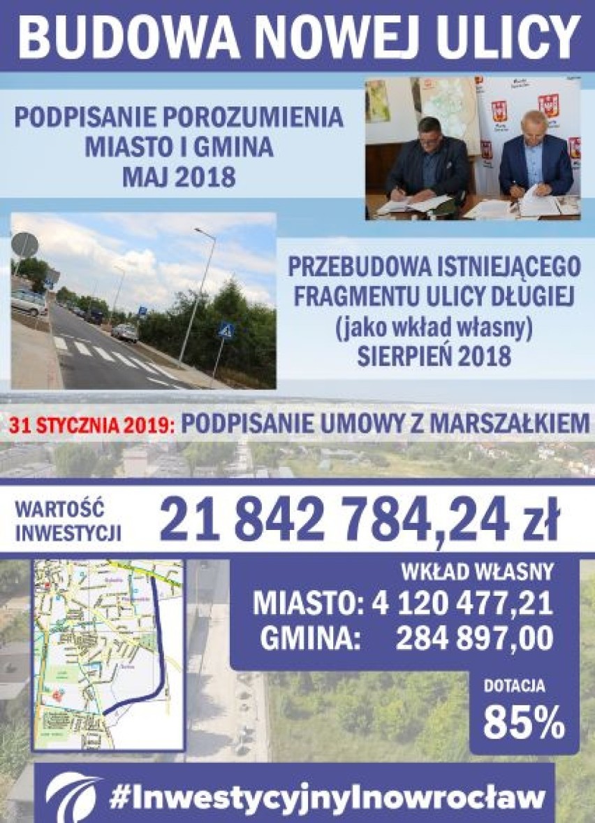 Będzie nowa ulica na terenie Inowrocławia [zdjęcia]