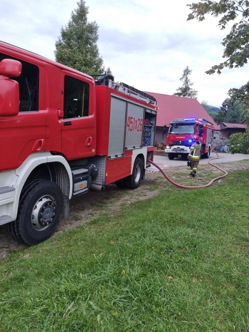 Do pożaru doprowadził pijany wujek. W domu przebywała pani...