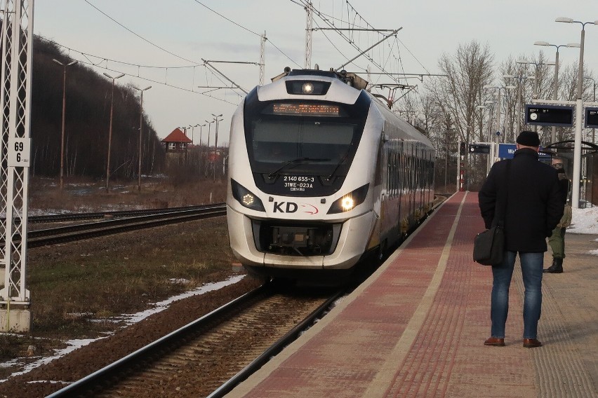 Utrudnienia ruchu na kolei na Dolnym Śląsku. Drzewo na sieci trakcyjnej, miejscowo wstrzymany ruch