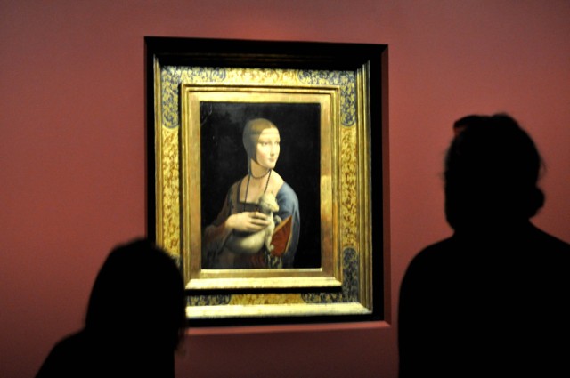 „Damę z łasiczką”  można tej nocy zobaczyć w Muzeum Narodowym