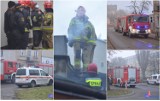 Włocławek. Pożar na ulicy Cyganka we Włocławku. 4 zastępy straży pożarnej w akcji [zdjęcia]