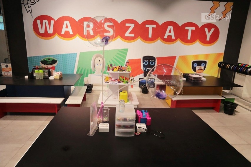 Wystawa robotów w CHR Galaxy w Szczecinie