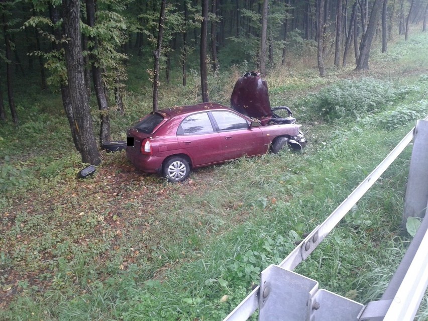 Janów. Wypadek na DK 12 - ruch na miejscu odbywa się...