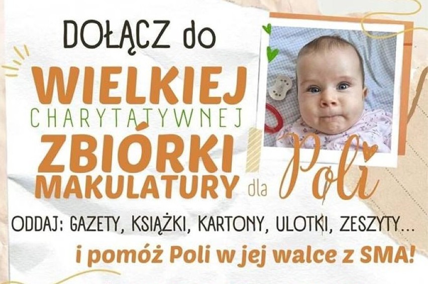 Dołącz do Wielkiej Charytatywnej Zbiórki Makulatury dla Poli