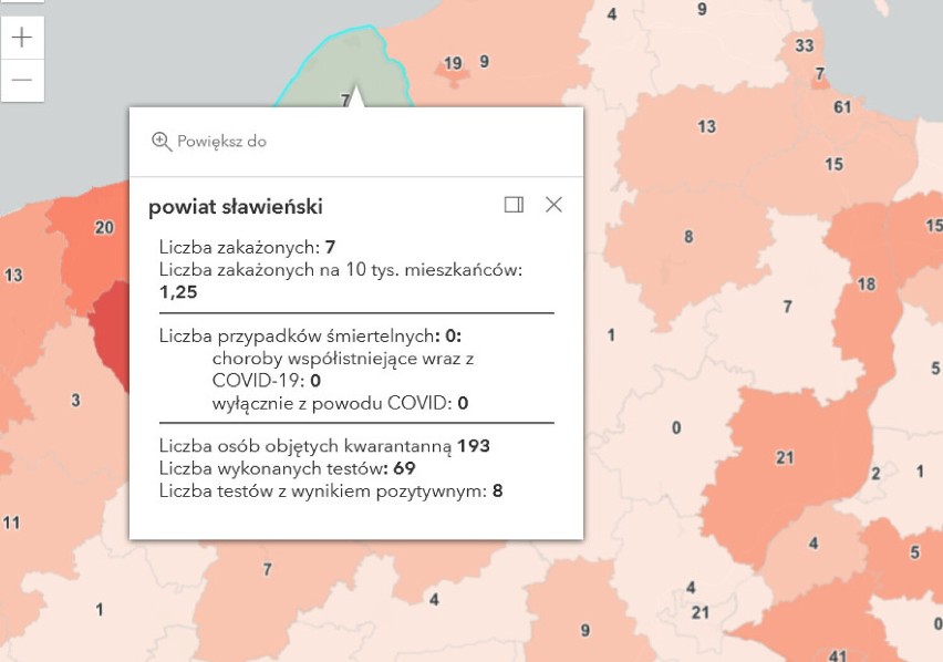 Powiat sławieński - 22 X 2021 r.