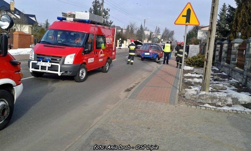 Wypadek w Dankowie. Ranna osoba w szpitalu [FOTO]